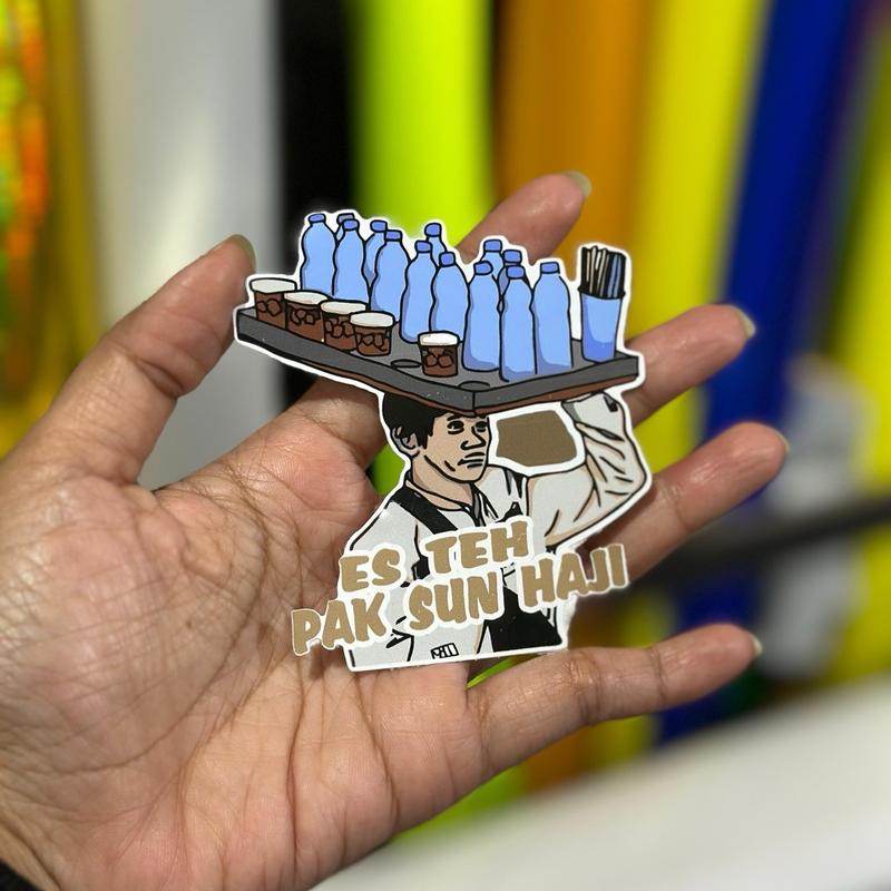 STIKER BAKUL ES TEH VIRAL STICKER BAKOL 0