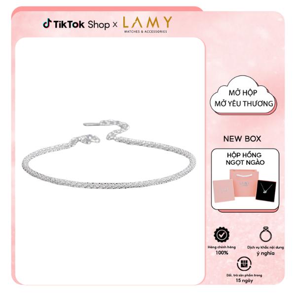 [KOL] Lắc chân LAMY Bạc S925 Twinkle Silver Anklet Silver 9008 - Trang sức LAMY
