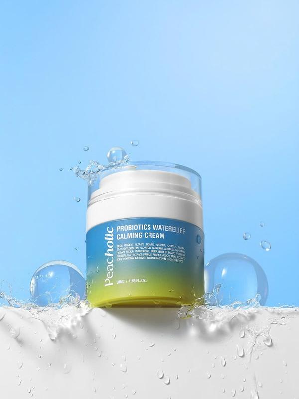 M45_ Kem Dưỡng Ẩm Chiết Xuất Ngải Cứu Và Lợi Khuẩn PEACHOLIC Probiotics Calming Cream 50ml