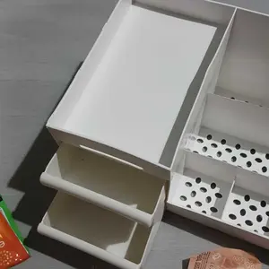 CMC[C-503]Rak DOMI kosmetik putih tempat makeup storage tempat penyimpanan skincare