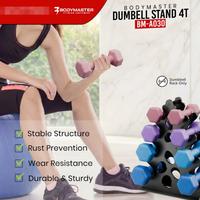 Gambar BODYMASTER Standing Dumbell Rack 4 Susun BM-A030 Rak vertical Rak Barbell gym Stand Penyimpanan Dumbell dari Ototpro Surabaya Kota Surabaya 4 Tokopedia