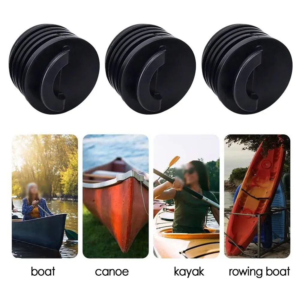 4pcs Kayak Marine Boat Rafting Parts 3.5/4cm Scupper Holes Plugs Scupper Stopper Drain Holes Plugs Bung Rubber