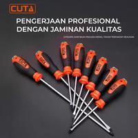 Gambar CUTA Obeng Ketok Set 8Pcs Magnet Go Thru Punch Screwdriver Ketuk Plus Minus Phillips CR-V - 6x150mm 2Pcs dari CUTA ID Kota Administrasi Jakarta Barat 3 Tokopedia