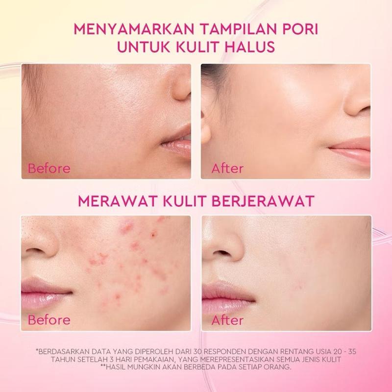 GLAD2GLOW Peach Retinol Moisturizer 30 gram dengan Retinol & HPR untuk Memudarkan Garis Halus dan Kerutan 6