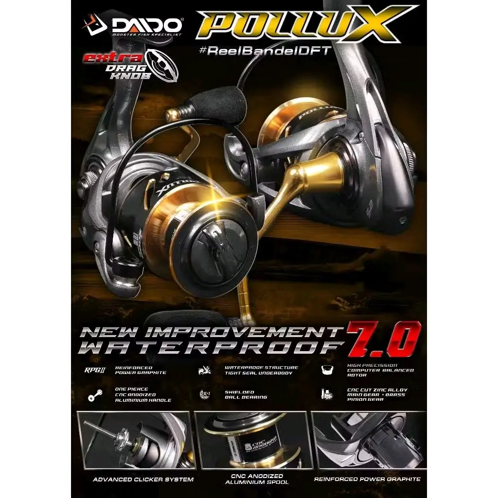 Rewl Daido Pollux Power handle SW concept 7.0 Terbaru