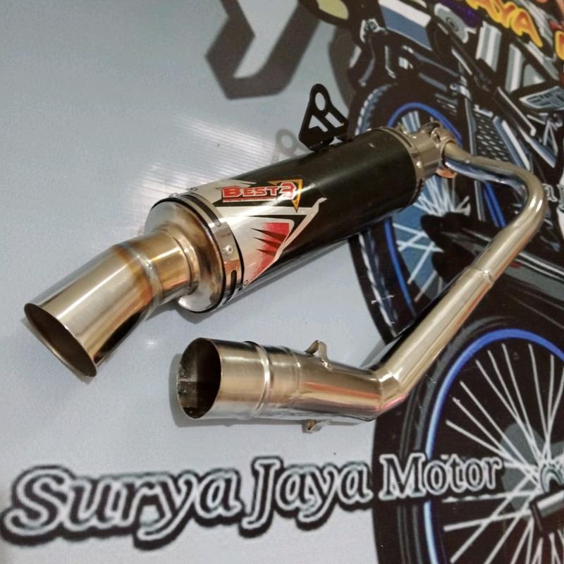 Knalpot Draco samlong BEAT(Deluxe,esp,fi,karbu,street,pop,new),Scoopy fi/new,Scoopy karbu,Vario 110fi/led,Spacy,Genio,spin,nex Motor Besi 4