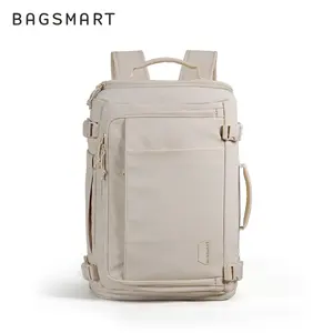 BAGSMART's Blast - Ransel Perjalanan Serbaguna Tahan Air dengan Quick Access Cocok untuk Bisnis dan Kegiatan Luar Ruangan Muat Banyak Pakaian dan Kebutuhan Traveling Berat Ringan Kapasitas Besar untuk Perjalanan 4-6 Hari