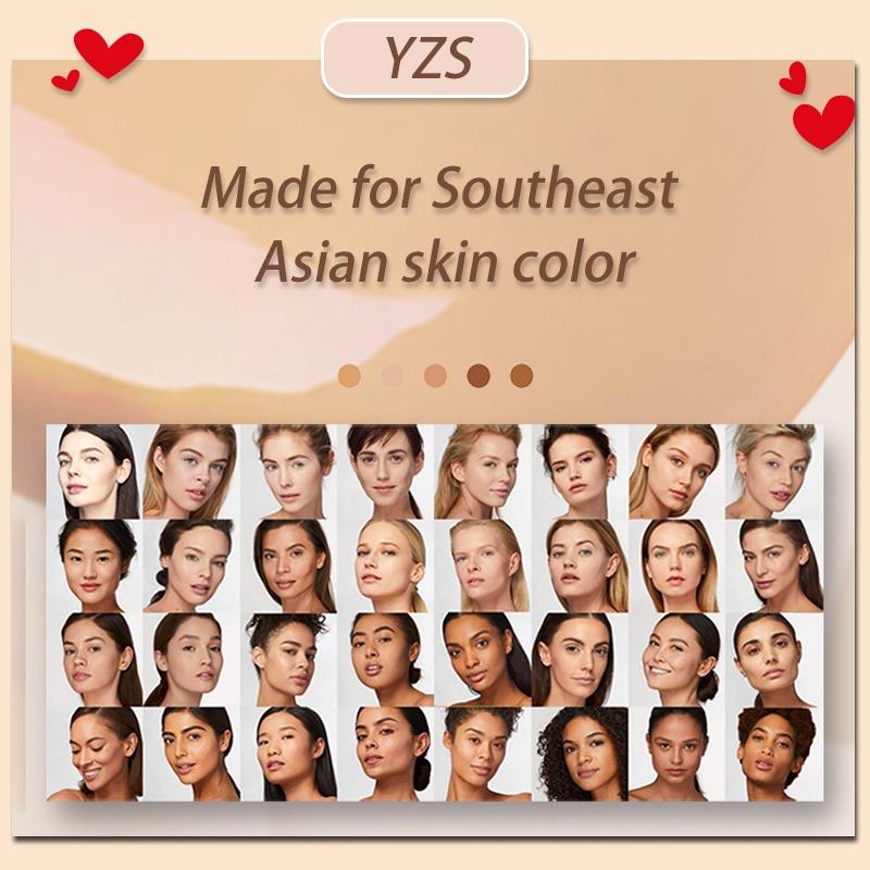 YZS Ligh Concealer Liquid Foundation/Kontrol Minyak Tahan Lama dan Waterproof Sepanjang Hari 5