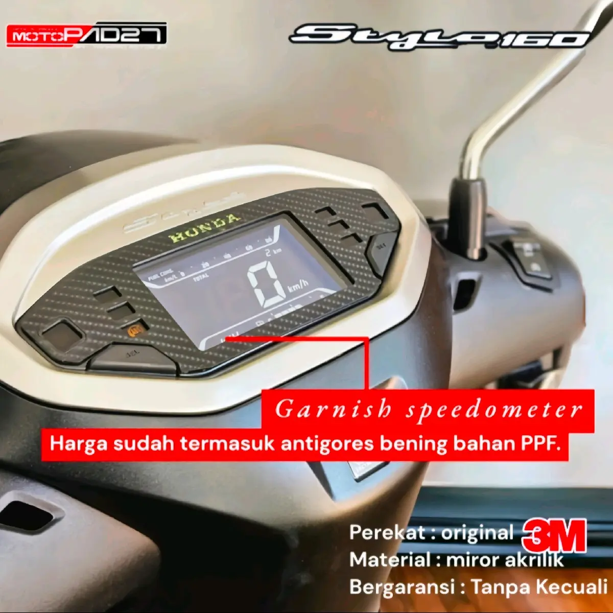 garnish speedometer