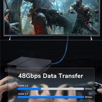 Gambar CABLETIME Kabel HDMI 2.1 8K 60Hz Male to Male UHD HDR eARC Slim High Speed Premium - 1M dari CABLETIME Jakarta Kota Administrasi Jakarta Barat 3 Tokopedia