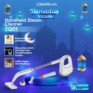 Deerma ZQ01 Steam Cleaner Genggam/Steam Cleaner/Multi Function Steam Serbaguna/Handheld Electric Mesin Pembersih Uap