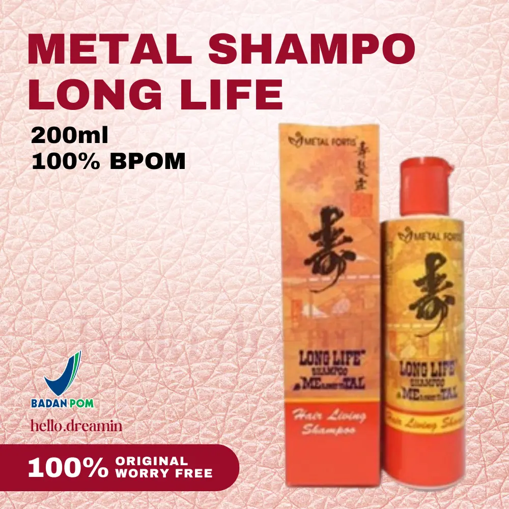 METAL SHAMPO LONG LIFE 200ML - SHAMPO METAL 200ML ORIGINAL