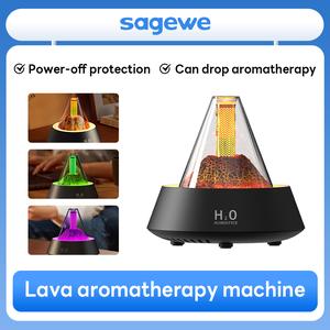 Pelembap Penyebar Aroma Lava, SAGEWE Humidifier