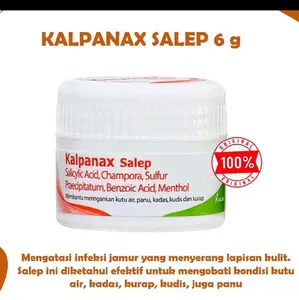 Kalpanax Salep Kulit Original 6g – Obat Jamur, Panu, Kurap & Gatal kutu air