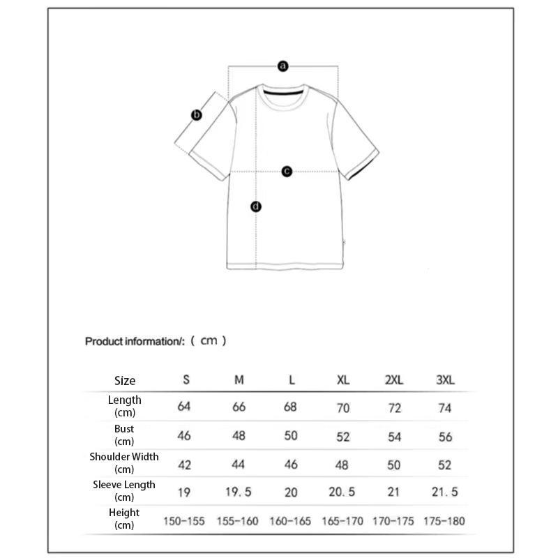 Men's Fitted Casual Tropical JOYBOY Shirt - Short Sleeve Crew Neck Rock Fashion Summer Versatile Trending Top