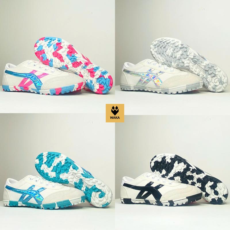   TẶNG QUÀ  Giày vải ráp đế có đệm giảm chấn EVA,Giày đá bóng vải đinh tf đành cho sân nhân tạo Đá Banh Giày Thể Thao Sport Tập Thể Dục Sneaker 