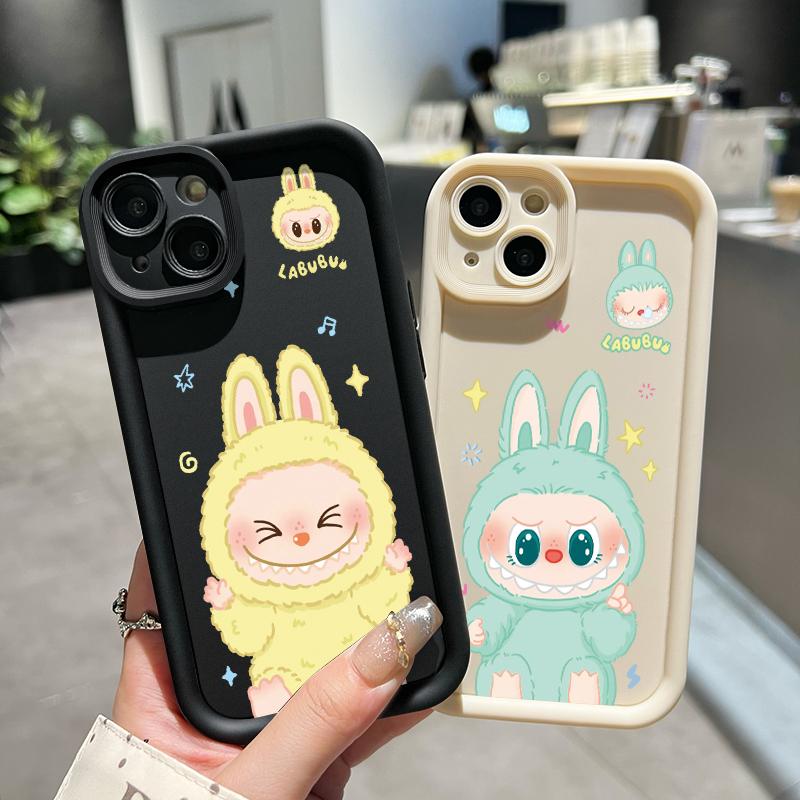 Casing Hp Untuk Realme C2 Realme C2s OPPO A1K Casing Kelinci kartun lucu kasingg ponsel Bahan silikon Cesing Hp Kesing Softcase Case pelindung marshmallow Tahan guncangan 5
