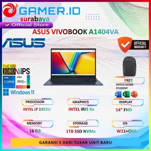 Asus Vivobook 14 A1404VA i7 1355 16gb 1TB W11 +O HS 14" Fhd VIPS