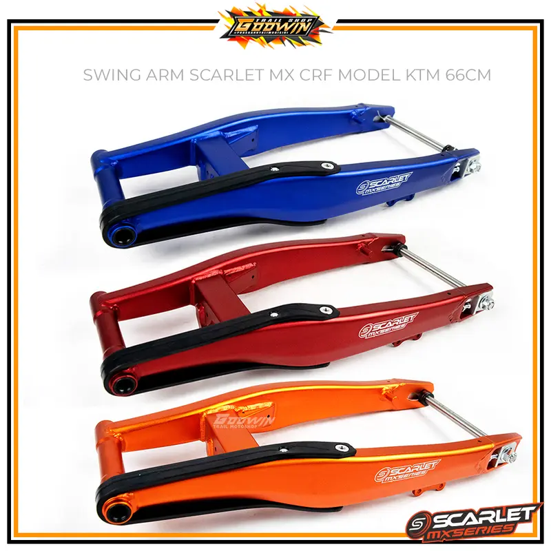 Swing Arm Scarlet MX 10916 CRF 150L 66 Cm KLX 150 WR 155 Swingarm Model KTM Almunium 66 Cm 8