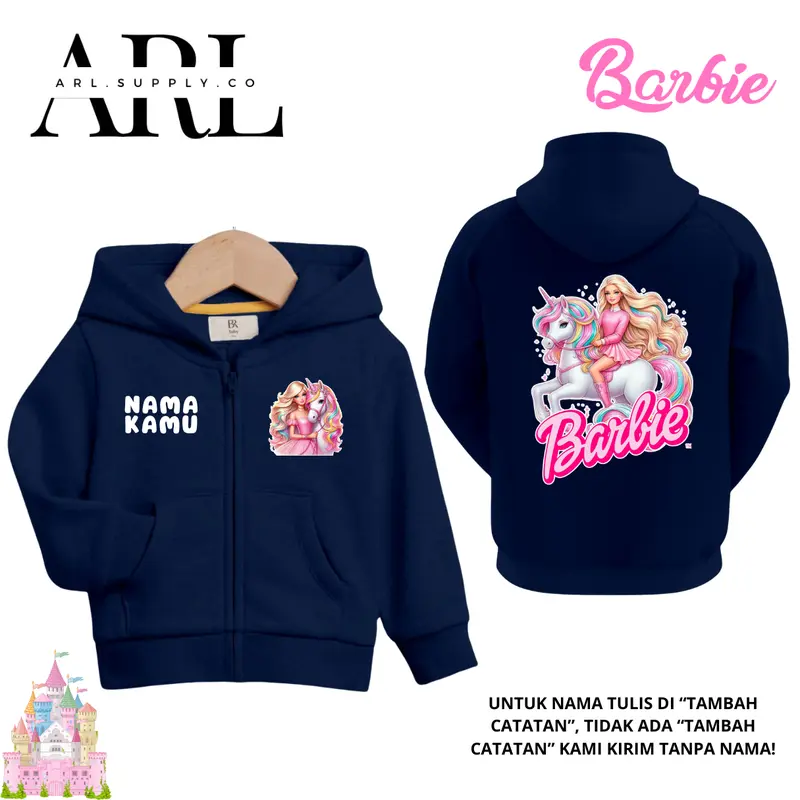 Jaket Anak Perempuan ARL Supply Motif Terbaru Usia 2-12 Tahun - Fashion 5