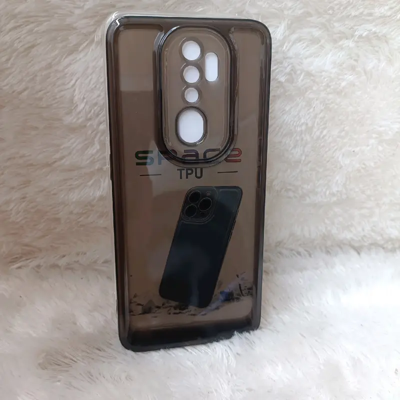 Softcase Casing OP A9 2020/A5 2020 Selikon Bening Trasparan Pelindung belakang HP+Camera 3