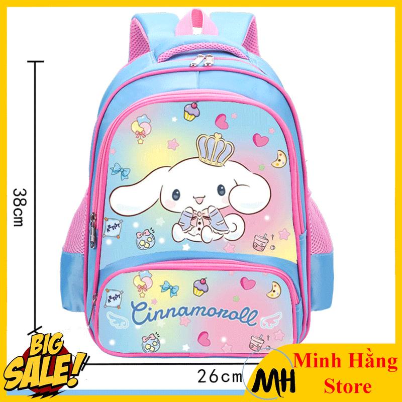   mẫu mới  Balo đi học cho bé trai gái cấp 1 tiểu học hoạt hình siêu nhân công chúa labubu kuromi melody - ba lô cặp sách nhiều ngăn Chất liệu chống thấm 