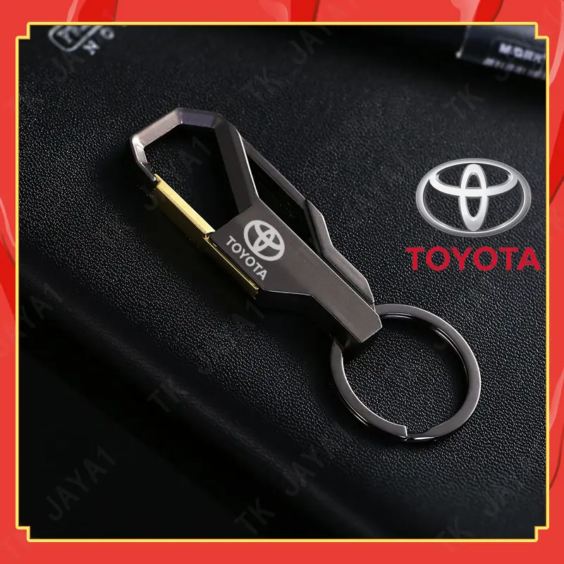 Gantungan Kunci Mobil Logam TOYOTA Gantungan Kunci Motor Gantungan Kunci Remot Mobil Paduan Kreatif