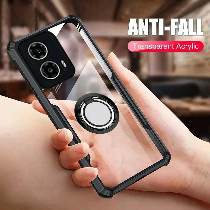 Case For Vivo Y18 Y03T Y03 Y17s Y27 4G Y27s Y36 4G Y35 Y22 Y16 Y75 5G T1 PRO T1 Y21T Y21A Y21S Y21 Y20 Y20S Y12S Y17 Y15 Y12 Y91 Y93 Y95 Y91C Shockproof With Ringstand