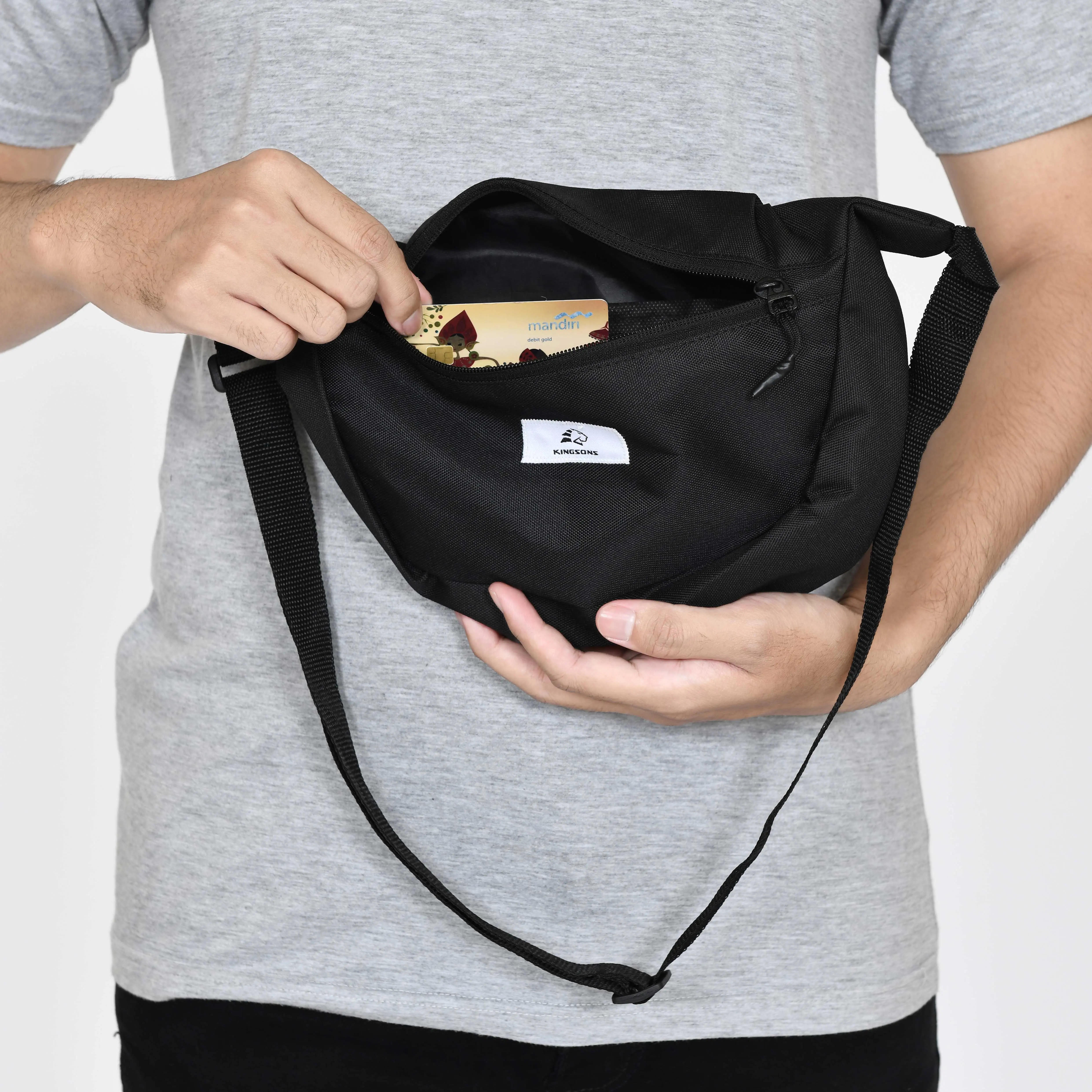 Slingbag Tas Pria Dan Wanita Tas Selempang Mini Waistbag A17