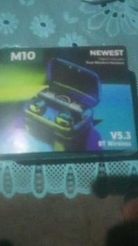 Product Review of (COD) M10 Headset Bluetooth Full Bass Stereo 3500mAh Power Bank Wireless Earphone Tahan Air from J**i W** 0