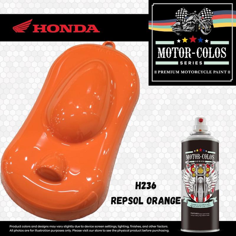 MOTOR-COLOS - HONDA H236 REPSOL ORANGE / AEROSOL 400ML / MOTOR - TikTok ...