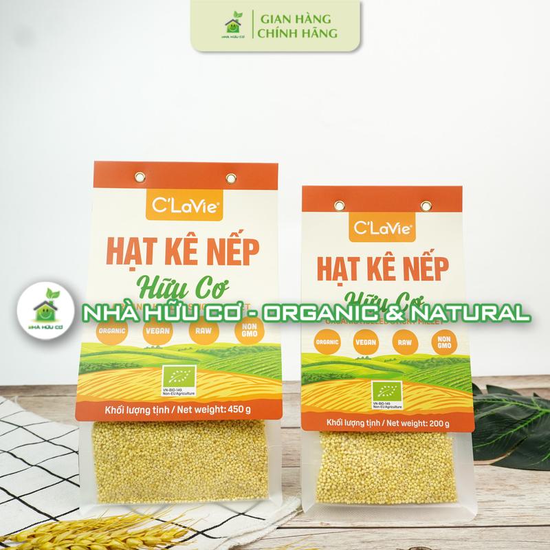 C'LAVIE - Hạt kê hữu cơ đã tách vỏ C’LaVie 200g/100g
