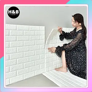 [COD] Wallpaper Dinding Stiker Wallfoam 3D Sticker Dekorasi Kamar Rumah Murah High Quality TERMURAH!!!