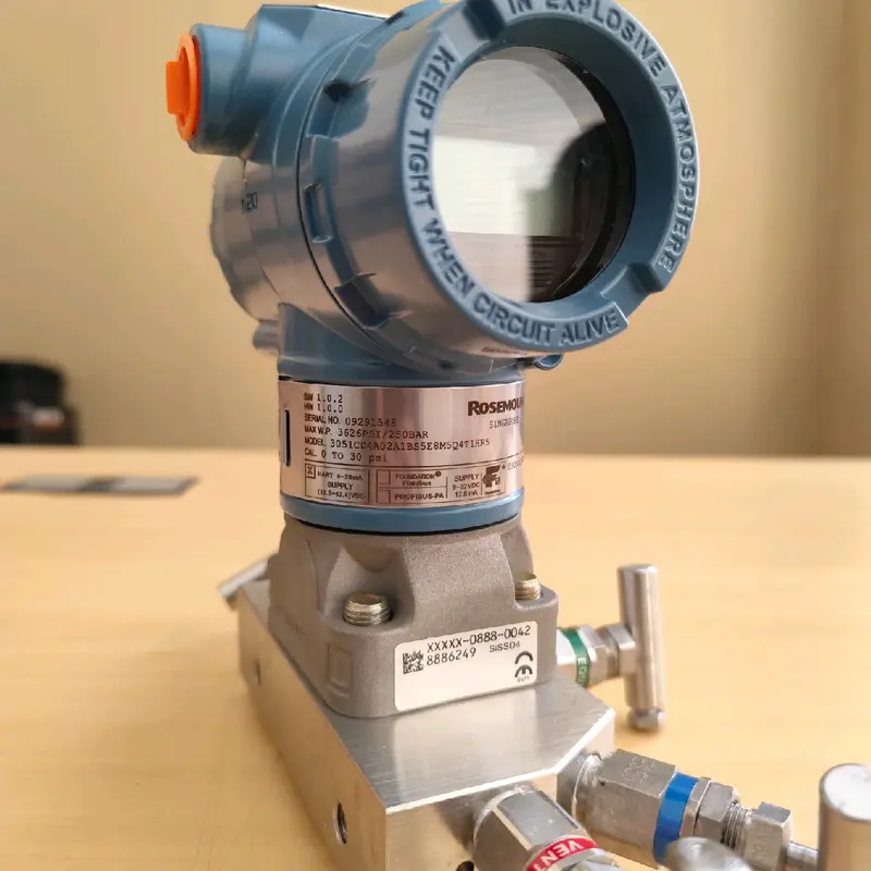 Differential Pressure Transmitter ROSEMOUNT 3051CD4A Range 0-30 Psi 2