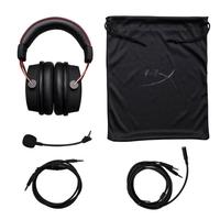 Gambar HyperX Headset Gaming Cloud Alpha Wired - Black-Red Noise Cancelling Leather Stereo Bass Android iOS Led RGB Microphone dari HyperX Indonesia Kota Administrasi Jakarta Utara 2 Tokopedia