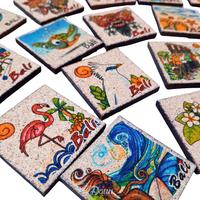 Gambar Magnet Pasir Motif | Tempelan Kulkas | Souvenir Magnet dari Daun The Gift Shop Kab. Badung 5 Tokopedia