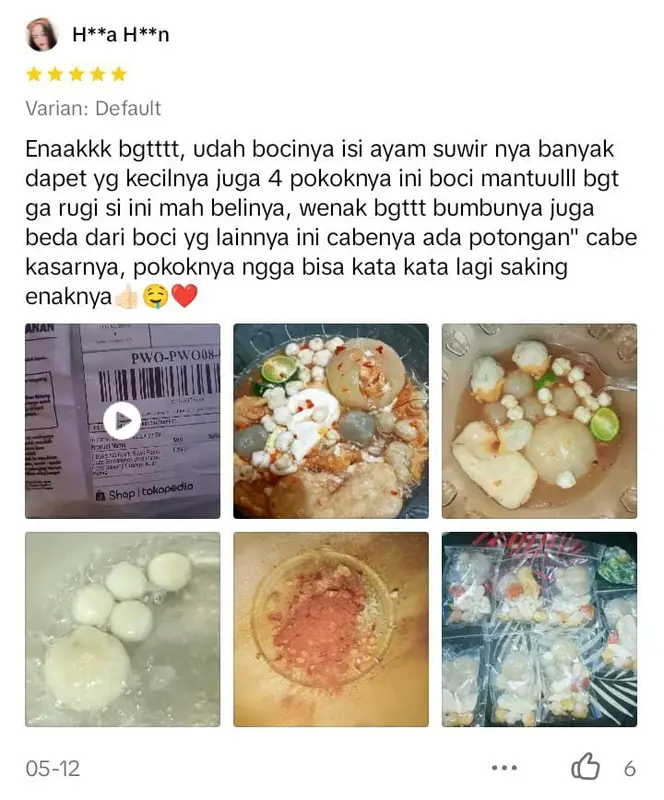 READY STOK  7 Bungkus Baso Aci Ayam Suwir Paket Cuan Berkah Cuangki Instan Pedas Makanan 6