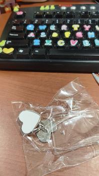 Product Review of Luxurydiy Buckle Charm Love Strap Gantungan HP Phone Strap Silver Gold Metal Premium from A**. 0