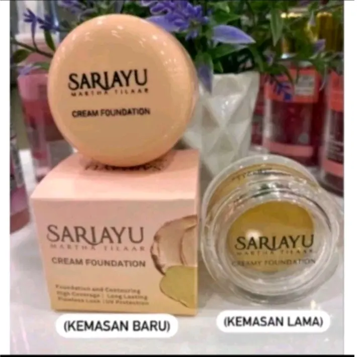 SARIAYU CREAMY FOUNDATION 16 GR Semua Jenis Kulit Semua Jenis Kulit Tahan Lama Concealer Wajah
