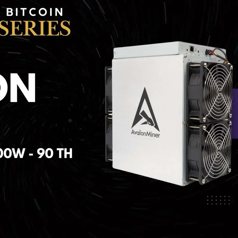 Avalon 1246 90 TH Asic Bitcoin Miner