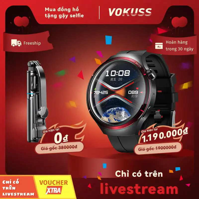 [Sự kiện livestream]Đồng hồ thông minh cao cấp G10 MAX, kết nối bluetooth giá sốc nhiều chức năng + Nghe gọi, nhận thông báo/ Đo lường sức khỏe/ Đo lường vận động/Chống nước/Tuổi thọ pin dài/Trí tuệ nhân tạo AI/Mở khóa cửa thông minh NFC Smartwatch Watch