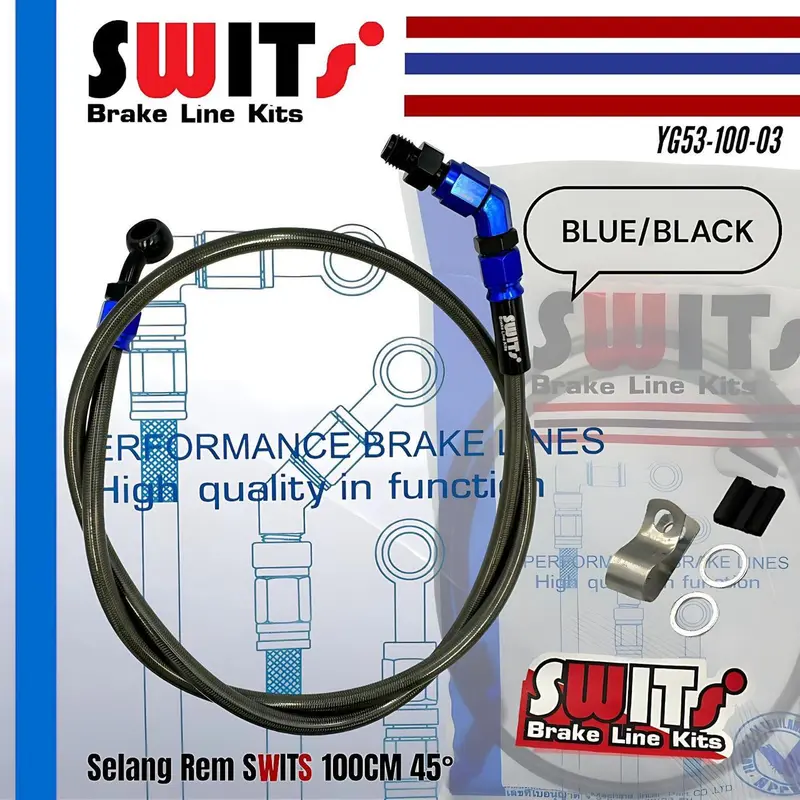 SELANG REM SWITS DEPAN 45 90 DERAJAT 100CM IMPORT ORIGINAL 4