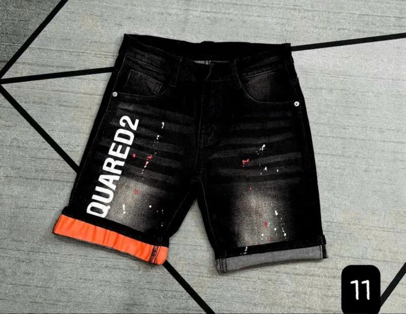 Quần short nam cao cấp chất jean dày dặn phối loang rách gối co dãn nhẹ phong cách trẻ trung chuẩn form Menswear Pants Có Túi quanje  annamhanquoc