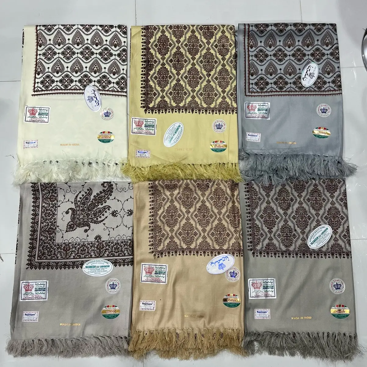 sorban almasin | sorban yasmeen kasmir print p:200cm L:100CM Syal Selendang