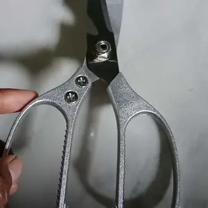 Gunting Dapur JAPAN Tajam Kuat Tebal / Gunting Stainless Steel Kitchen Serbaguna/ Gunting Anti Karat / Gunting Potong Daging Ayam Besi Gagang Ikan Multifungsi