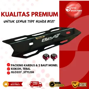 COVER KNALPOT BEAT TAMENG KNALPOT BEAT TUTUP KNALPOT HONDA BEAT UNIVERSAL BEAT NEW BEAT KARBU BEAT FI I FATIH SPAREPART I Tutup Knalpot Beat All Varian I Cover Knalpot Beat I Tameng Knalpot Beat I Cover Tutup Motorcycle