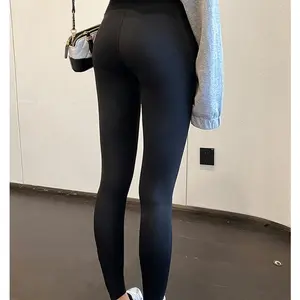 Legging Wanita Dewasa Soft Spandex Licin Standar Fit Basic Celana Lembut Nyaman Panjang Dalaman Melar Premium