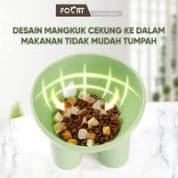 Gambar FOCAT X Mangkuk Makanan Anjing M44 / Tempat Makan Hewan Kucing Anjing Peliharaan Pelindung Leher Anabul - Kuning dari Focat Indonesia Kab. Tangerang 5 Tokopedia