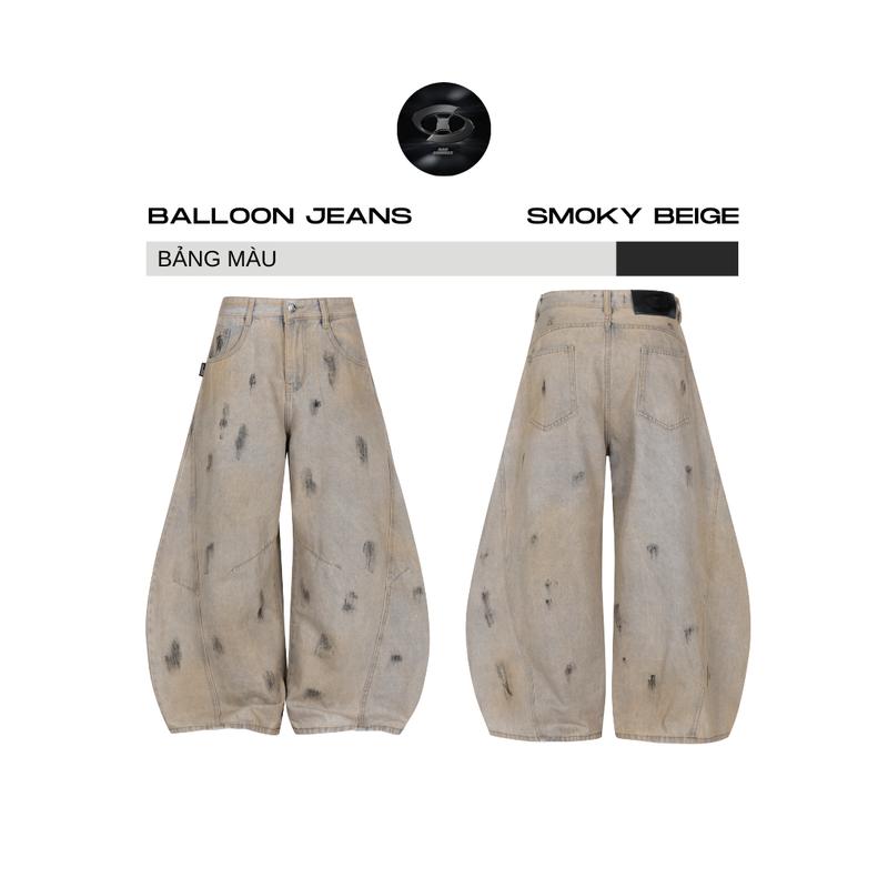 Bad Choices | Quần Wide-leg Balloon Jeans ống rộng StreetStyle