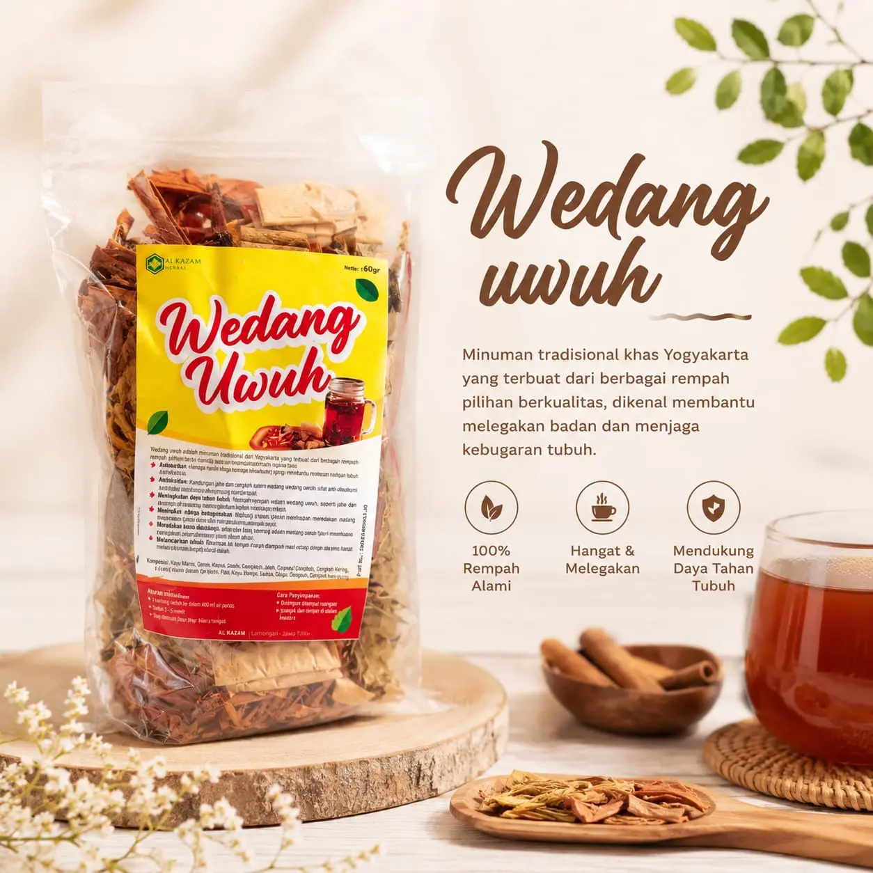 Isi 10pcs Wedang Uwuh 10 Macam Rempah Asli Khas Jogja Solo Original